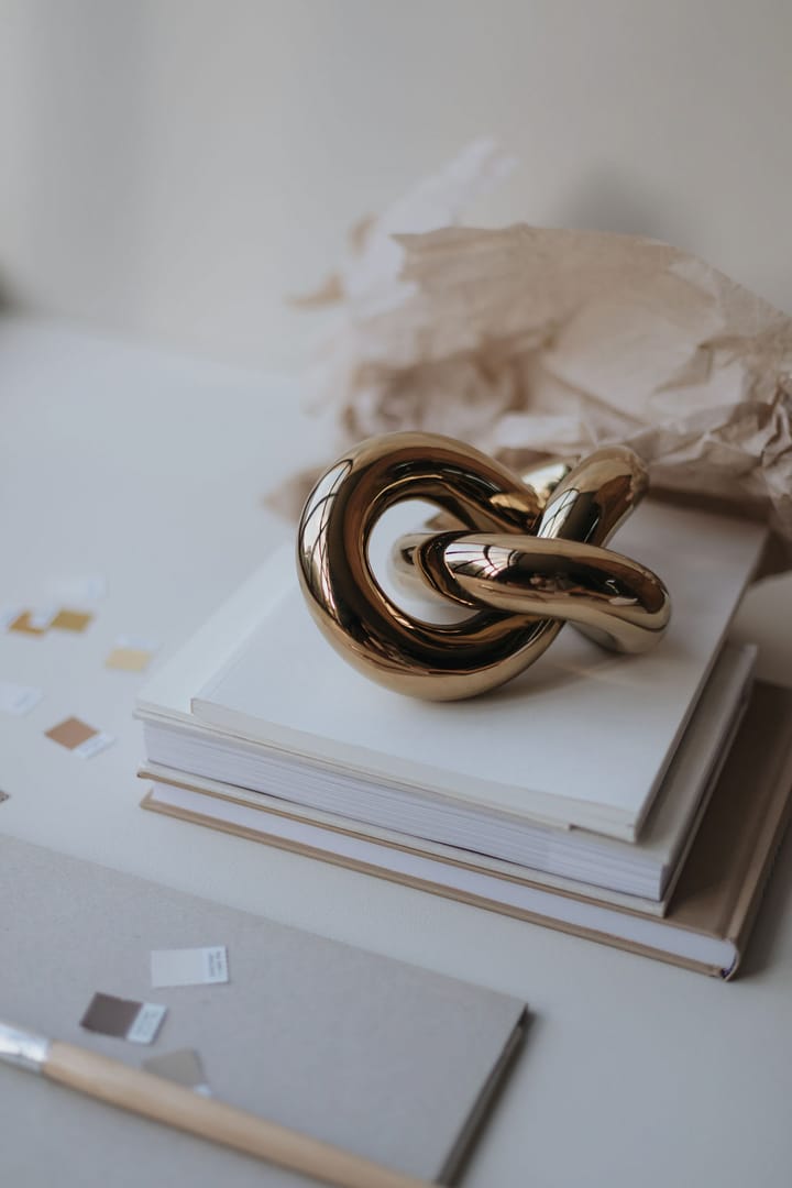 Knot 테이블 데코레이션 스몰, gold Cooee Design | 쿠이디자인