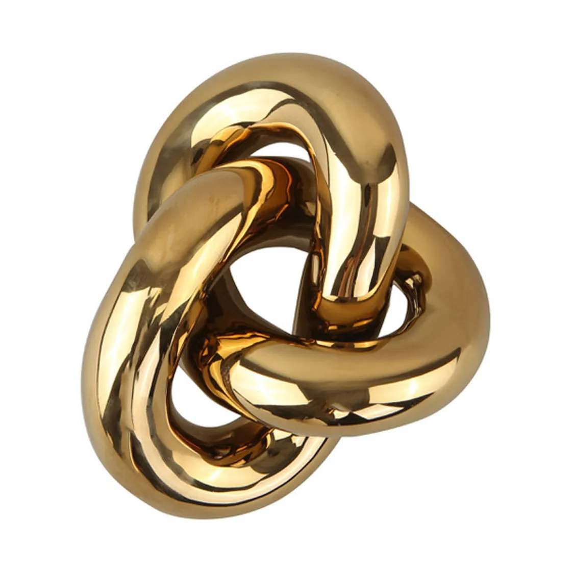 Knot 테이블 데코레이션 라지, Light Gold Cooee Design | 쿠이디자인