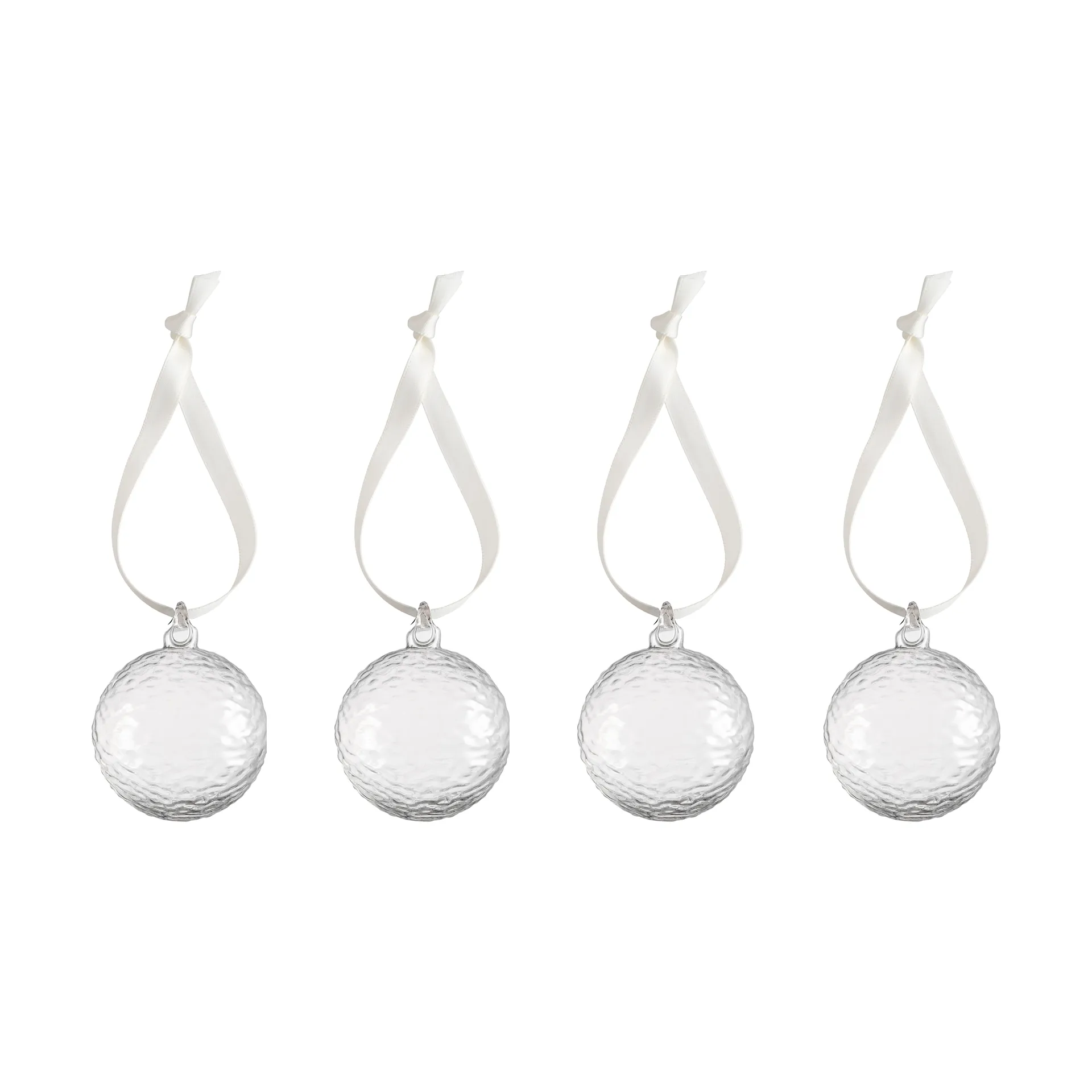 그라이 Marble 크리스마스 바우블 Ø5 cm 4개 세트, Clear Cooee Design | 쿠이디자인