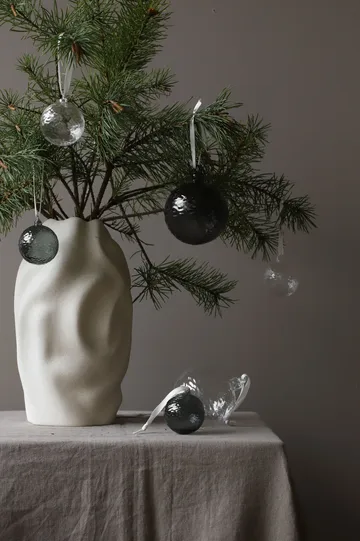 그라이 Marble 크리스마스 바우블 Ø5 cm 4개 세트 - Clear - Cooee Design | 쿠이디자인