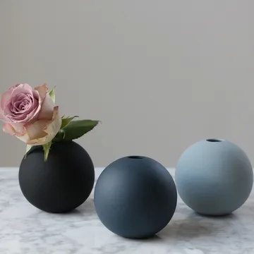 볼 화병 midnight blue - 8 cm - Cooee Design | 쿠이디자인