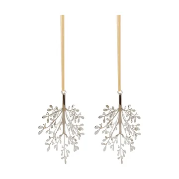 Mistletoe 크리스마스 오너먼트 2개입 - Stainless steel, 20 cm - Cooee Design | 쿠이디자인