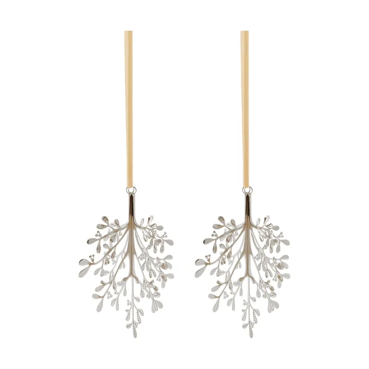 Mistletoe 크리스마스 오너먼트 2개입 - Stainless steel, 20 cm - Cooee Design | 쿠이디자인