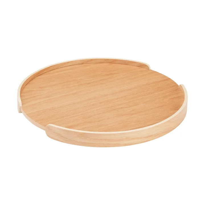 우디 트레이 - Oak, Ø35 cm - Cooee Design | 쿠이디자인