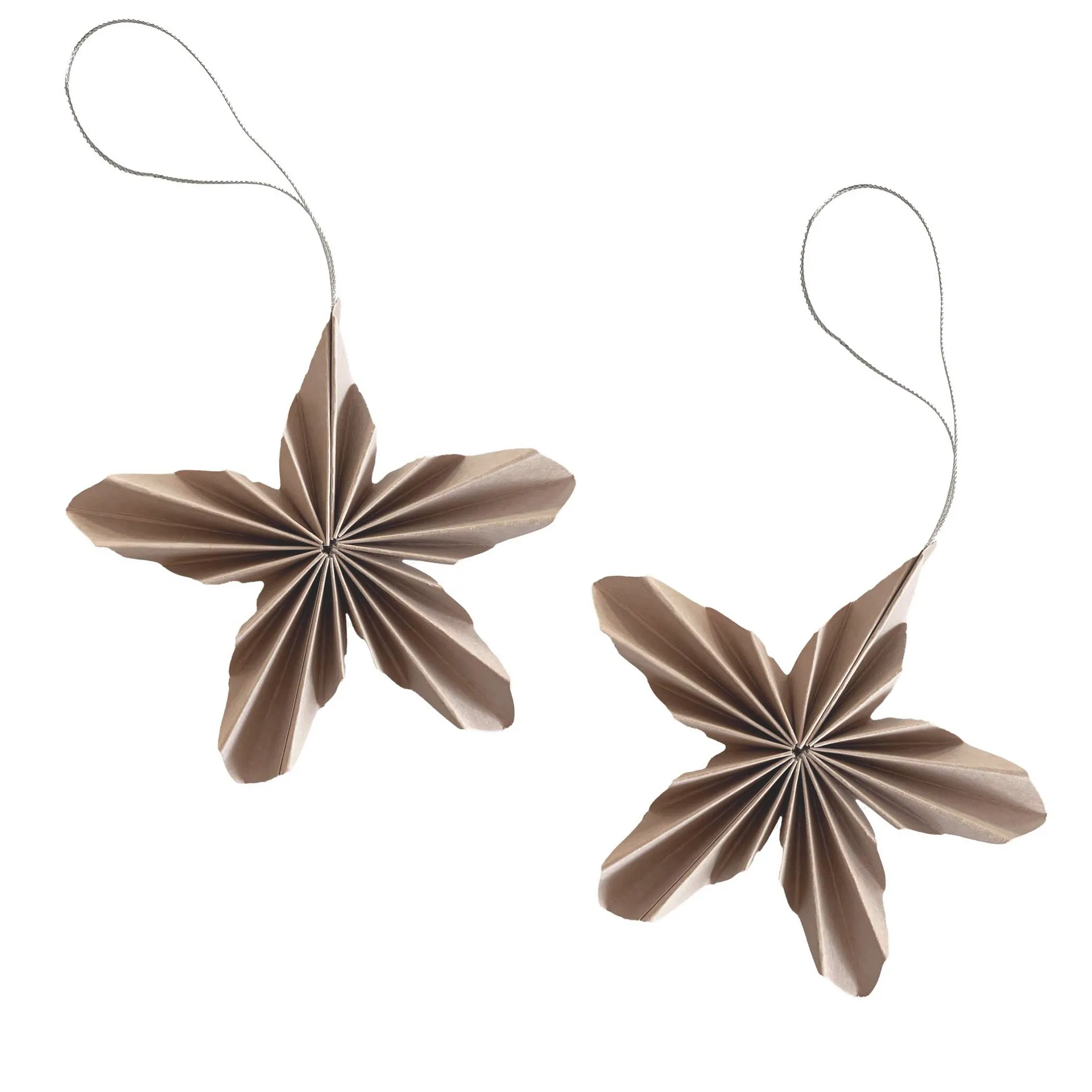 페이퍼 스타 크리스마스 장식, Pale pink Cooee Design | 쿠이디자인