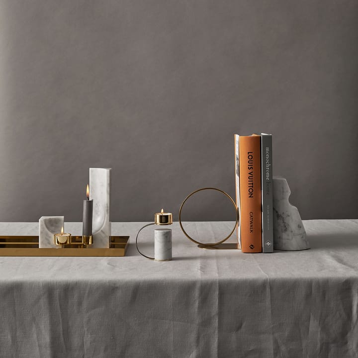 Quarter 캔들 홀더, carrara Cooee Design | 쿠이디자인