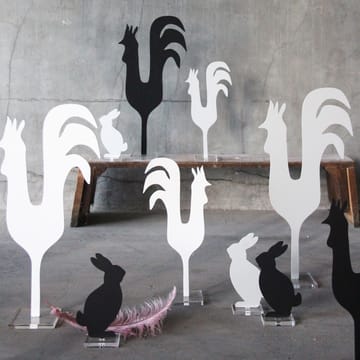 Rooster Easter 데코레이션 36 cm - black - Cooee Design | 쿠이디자인
