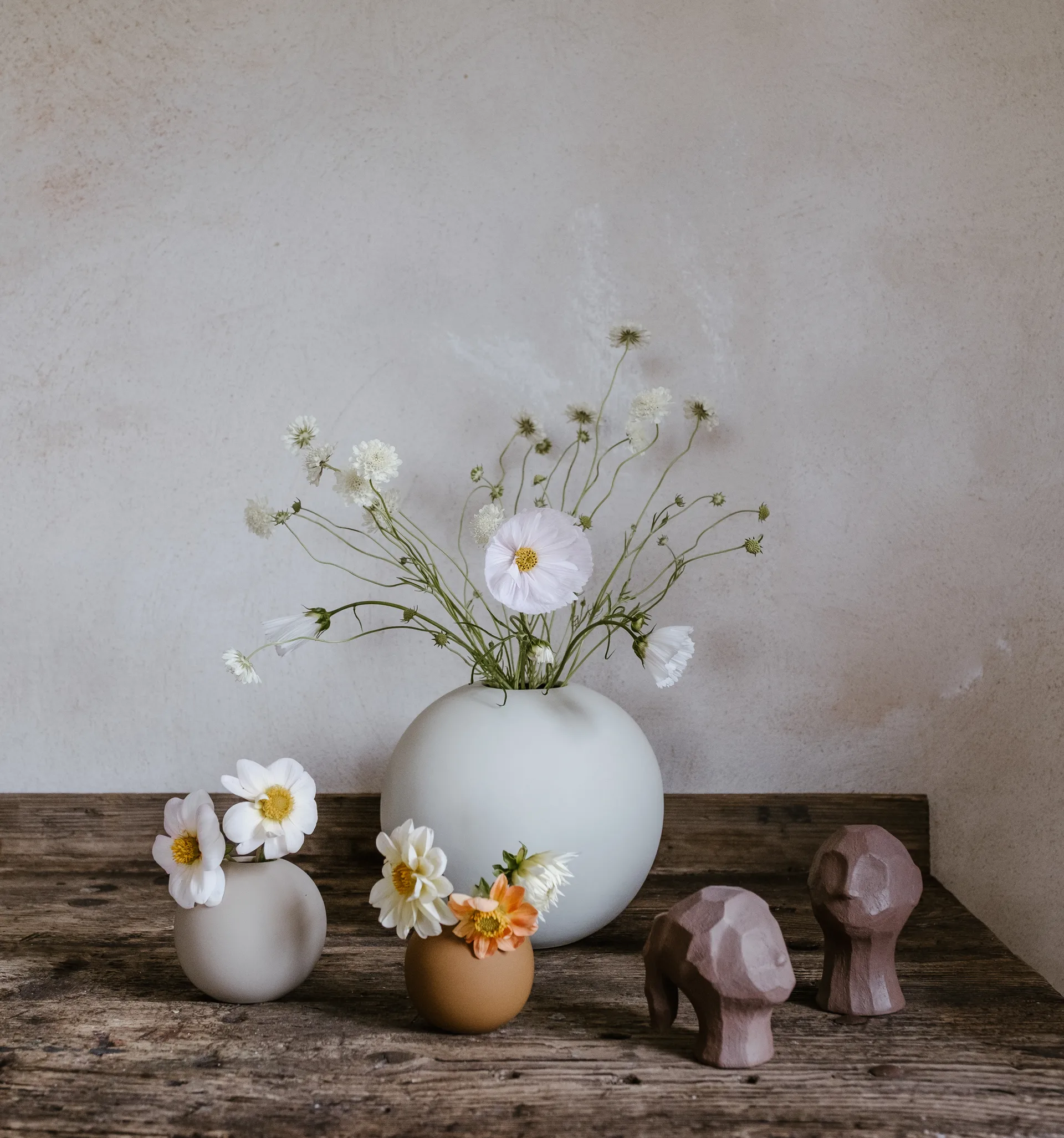 볼 화병 shell, 8 cm Cooee Design | 쿠이디자인