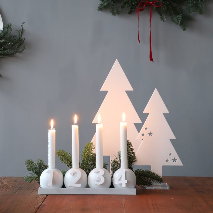 Tree 크리스마스 소품 35 cm - white - Cooee Design | 쿠이디자인