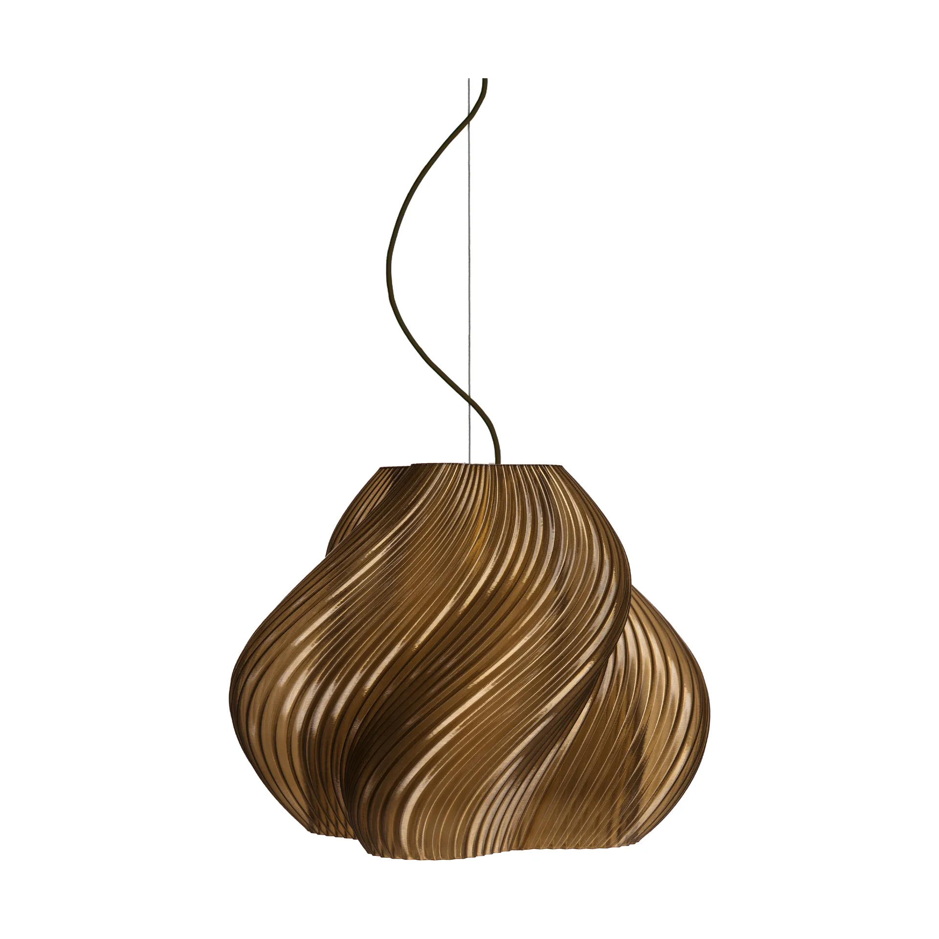 소프트 서브 펜던트 조명, Caramel-chrome, Mega, 60 cm Crème Atelier