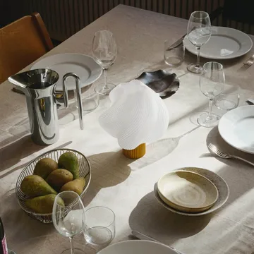 소프트 서브 무선 테이블 조명 - Cloudberry, 23 cm - Crème Atelier