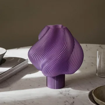 소프트 서브 무선 테이블 조명 - Lavender sorbet, 23 cm - Crème Atelier