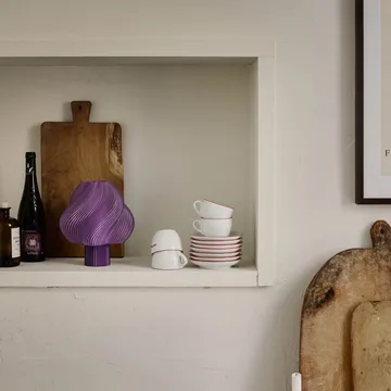 소프트 서브 무선 테이블 조명 - Lavender sorbet, 23 cm - Crème Atelier