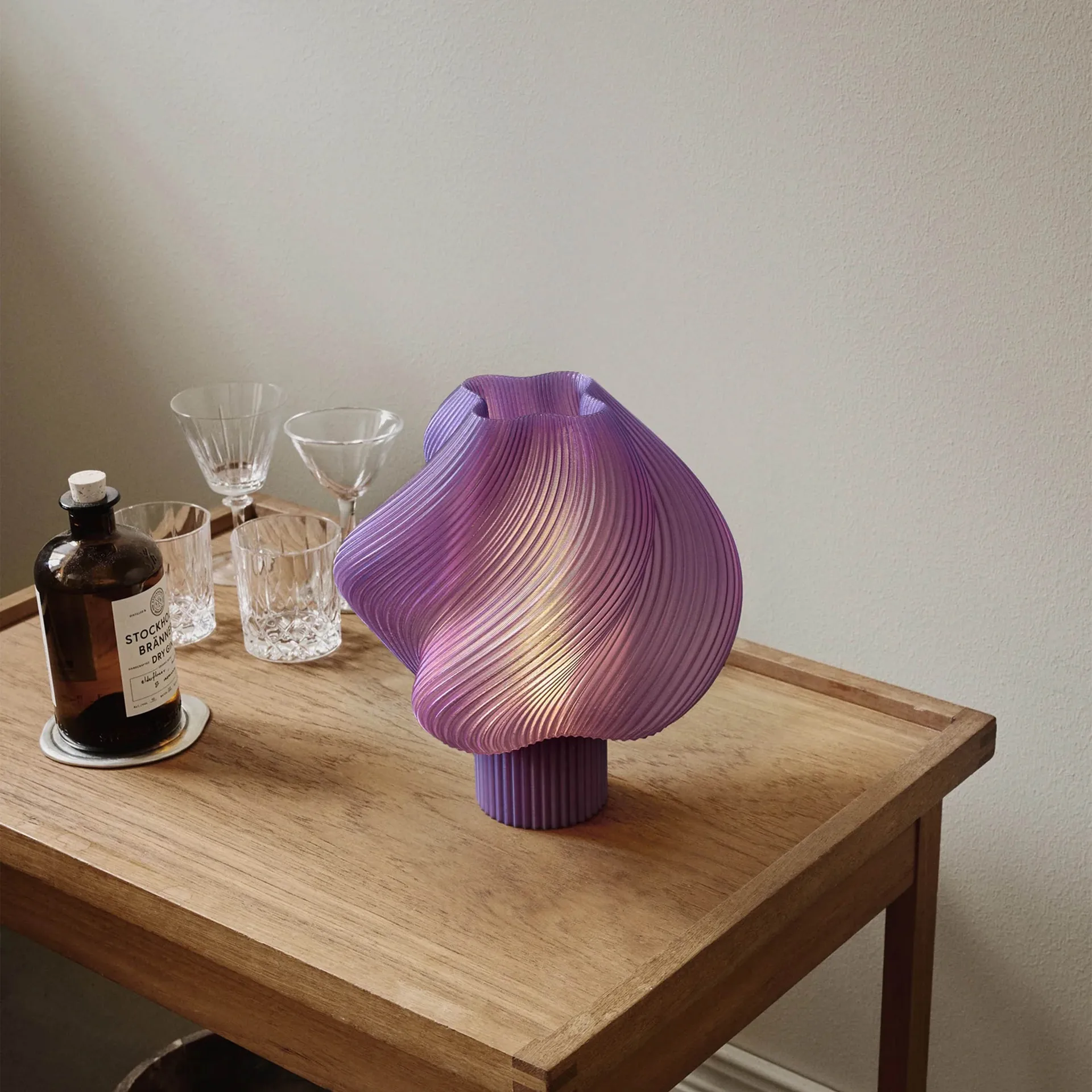 소프트 서브 테이블 조명, Lavender sorbet, Regular, 26 cm Crème Atelier