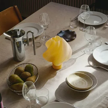 소프트 서브 무선 테이블 조명 - Limoncello sorbet, 23 cm - Crème Atelier