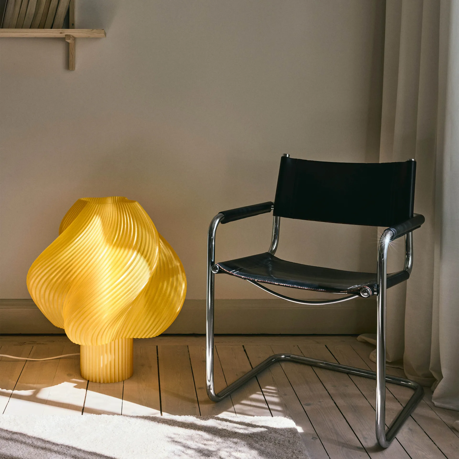 소프트 서브 플로어 조명, Limoncello Sorbet, Mega, 63 cm Crème Atelier