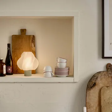 소프트 서브 무선 테이블 조명 - Matcha, 23 cm - Crème Atelier