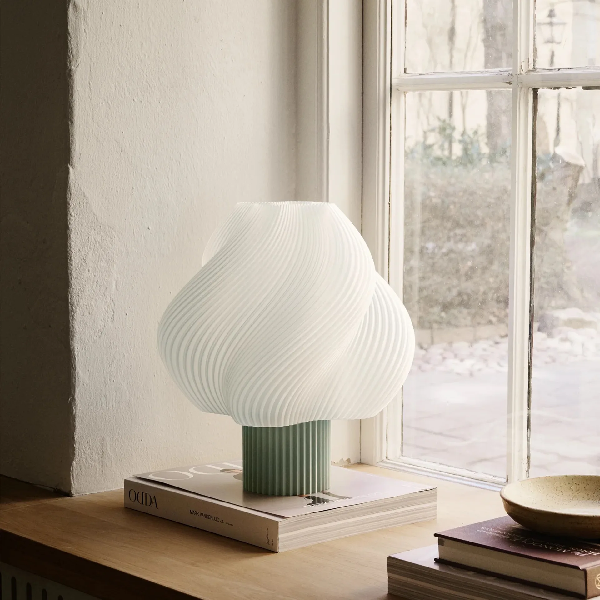 소프트 서브 테이블 조명, Matcha, Grande, 34 cm Crème Atelier