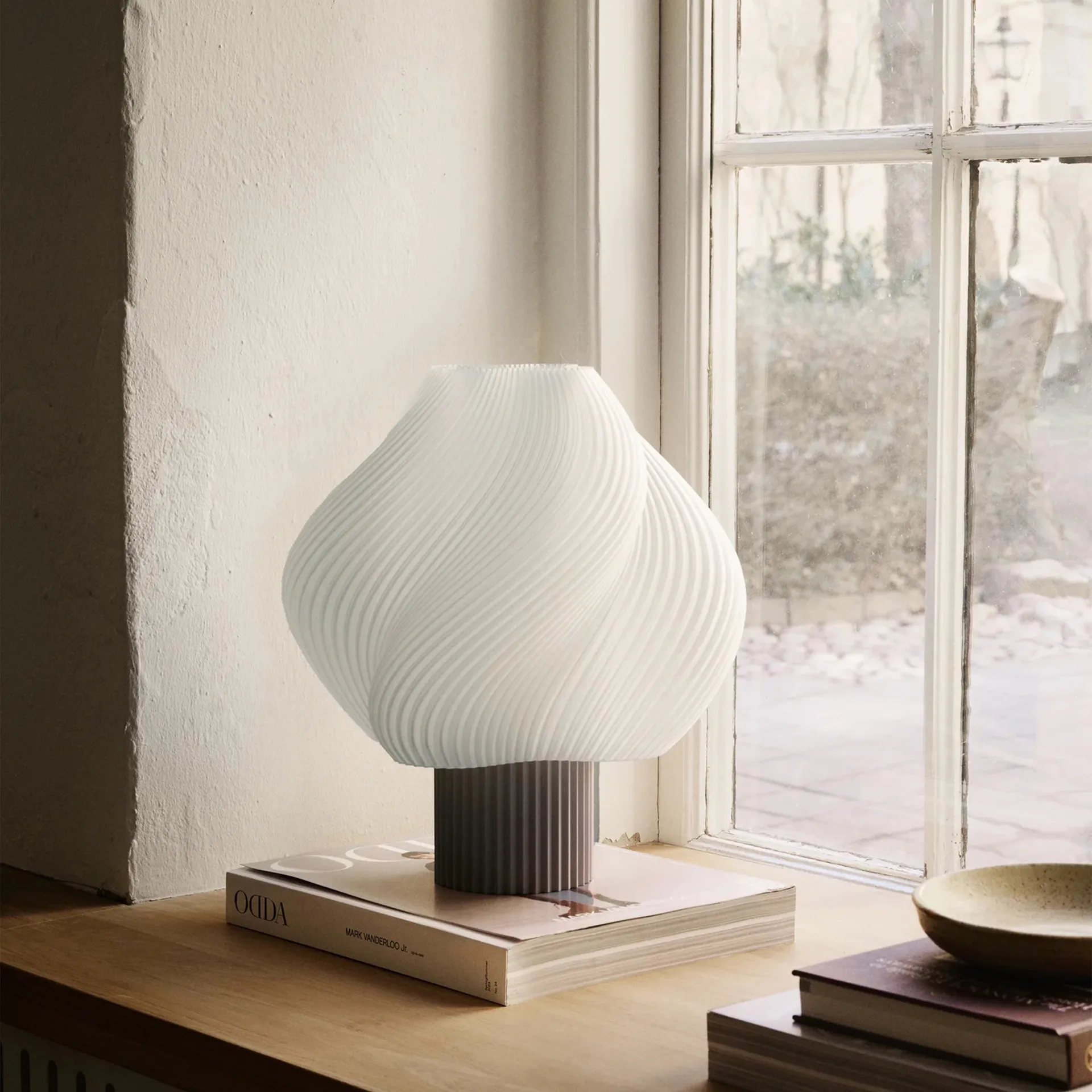 소프트 서브 테이블 조명, Mocha, Grande, 34 cm Crème Atelier