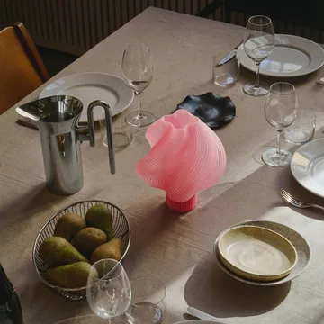 소프트 서브 무선 테이블 조명 - Peach sorbet, 23 cm - Crème Atelier