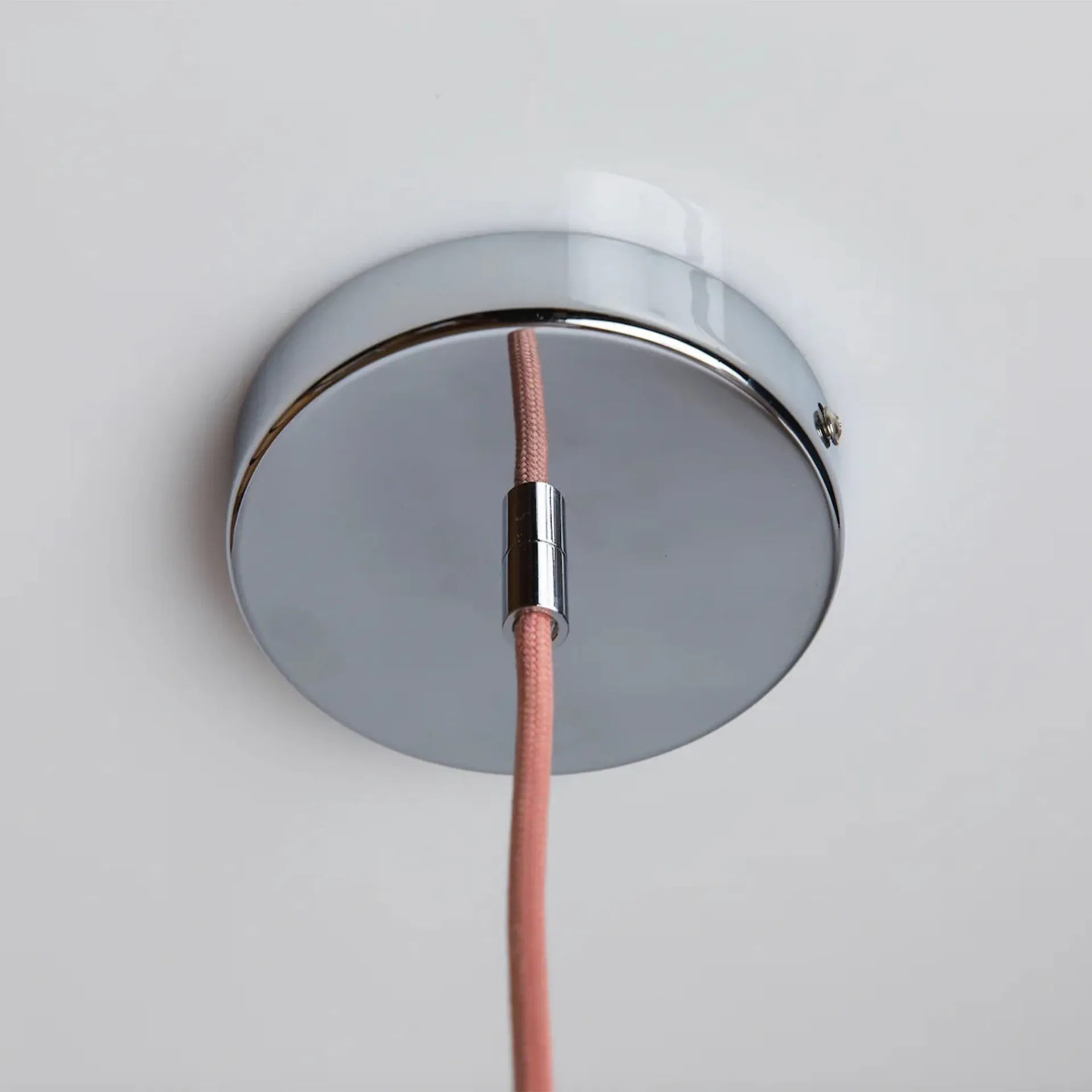 소프트 서브 펜던트 조명, Peach sorbet-chrome, 01, 20 cm Crème Atelier