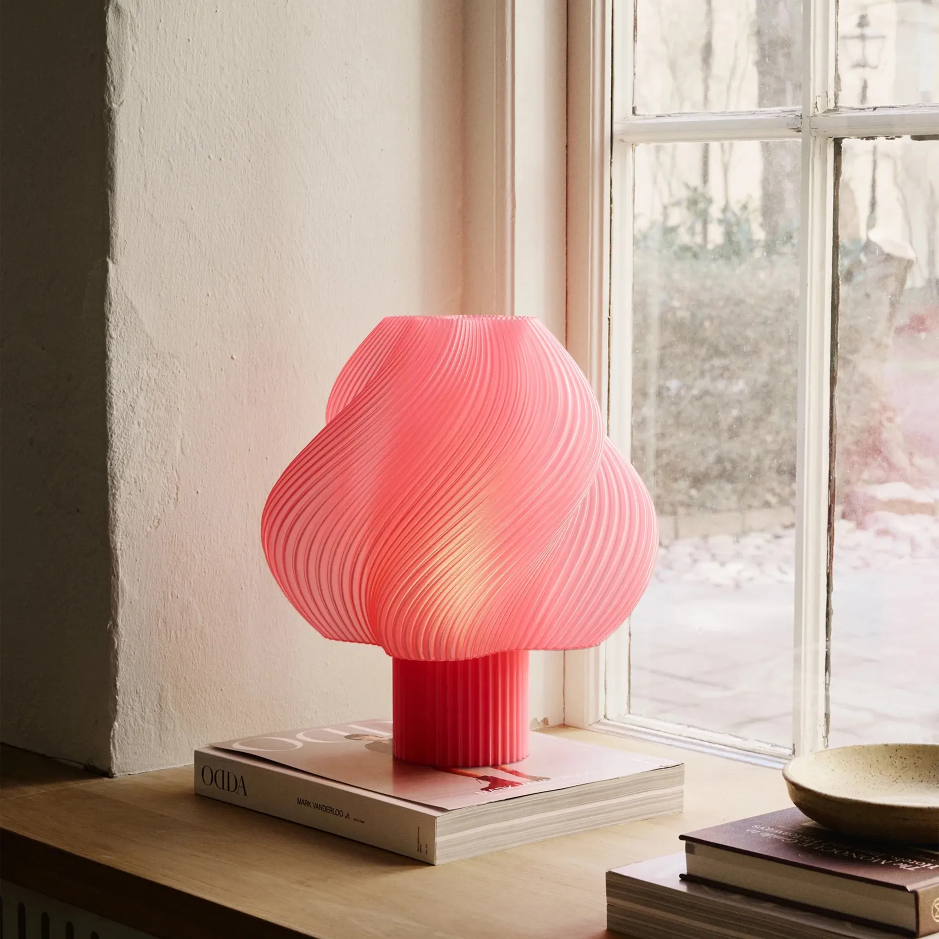 소프트 서브 테이블 조명, Peach sorbet, Grande, 34 cm Crème Atelier