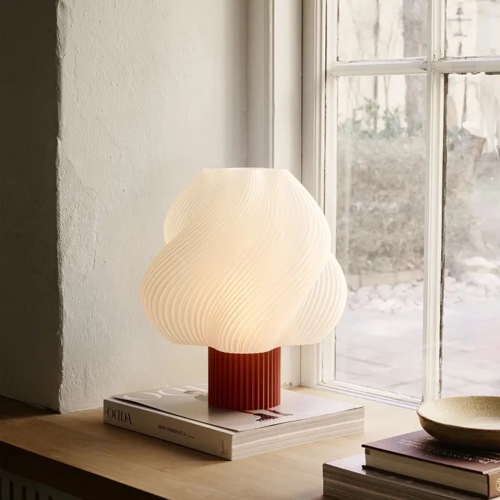 소프트 서브 테이블 조명 - Rhubarb, Grande, 34 cm - Crème Atelier