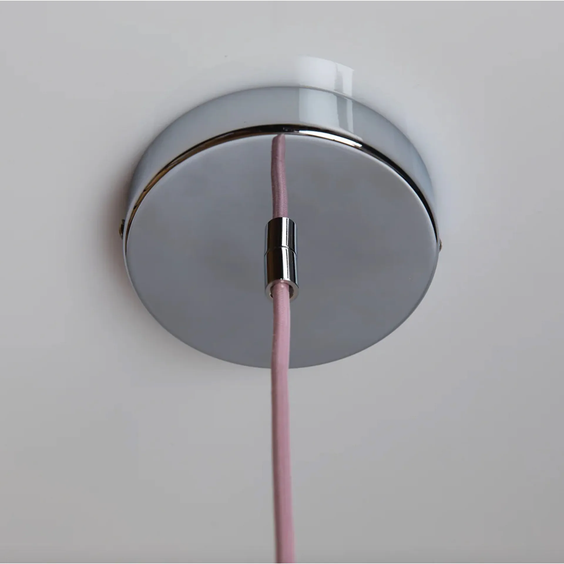 소프트 서브 펜던트 조명, Rose sorbet-chrome, 01, 20 cm Crème Atelier