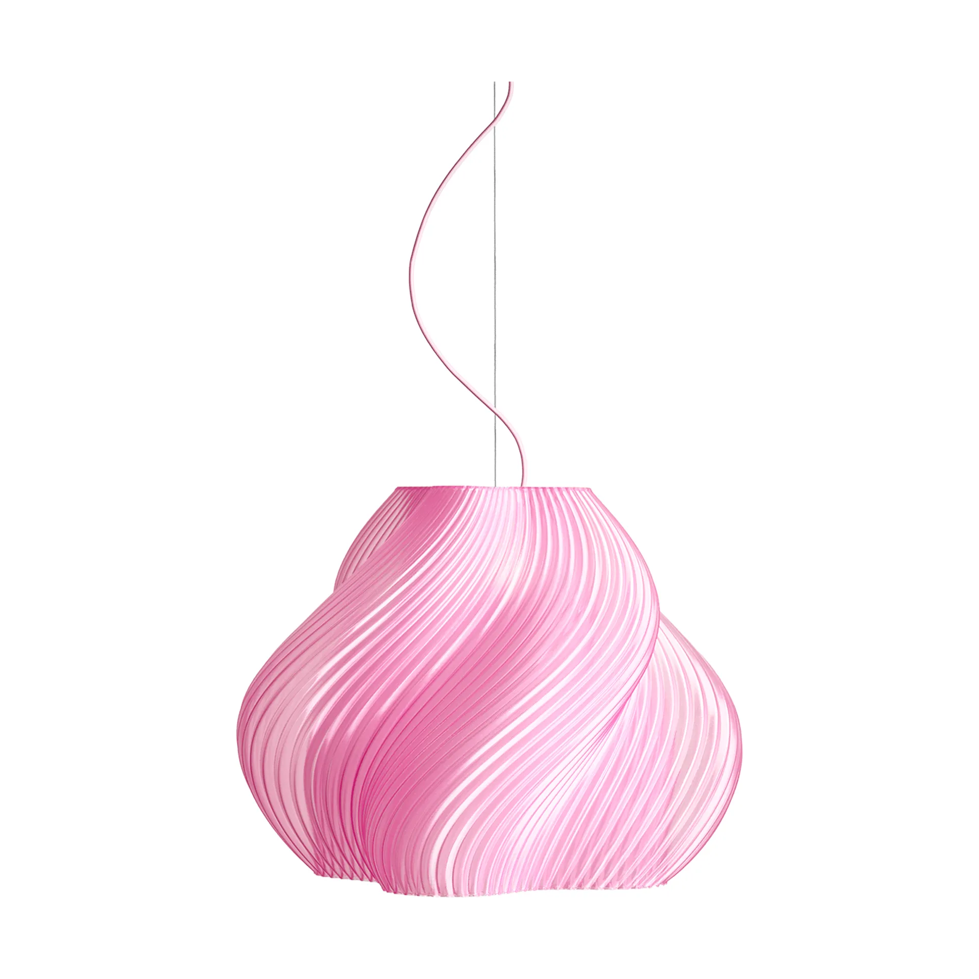 소프트 서브 펜던트 조명, Rose sorbet-chrome, Mega, 60 cm Crème Atelier