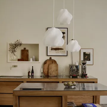 소프트 서브 펜던트 조명 - White-chrome, 01, 20 cm - Crème Atelier