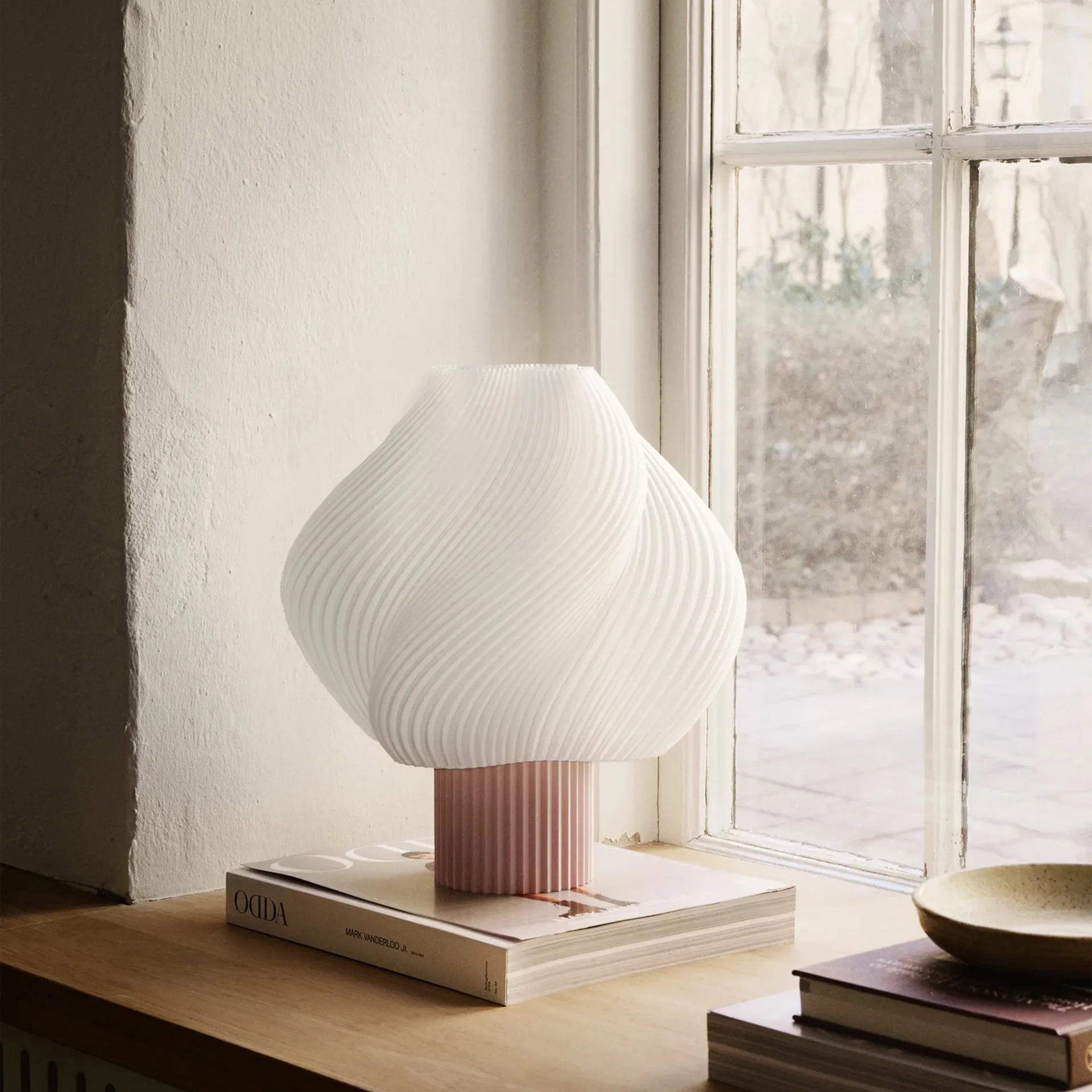 소프트 서브 테이블 조명, Wild strawberry, Grande, 34 cm Crème Atelier