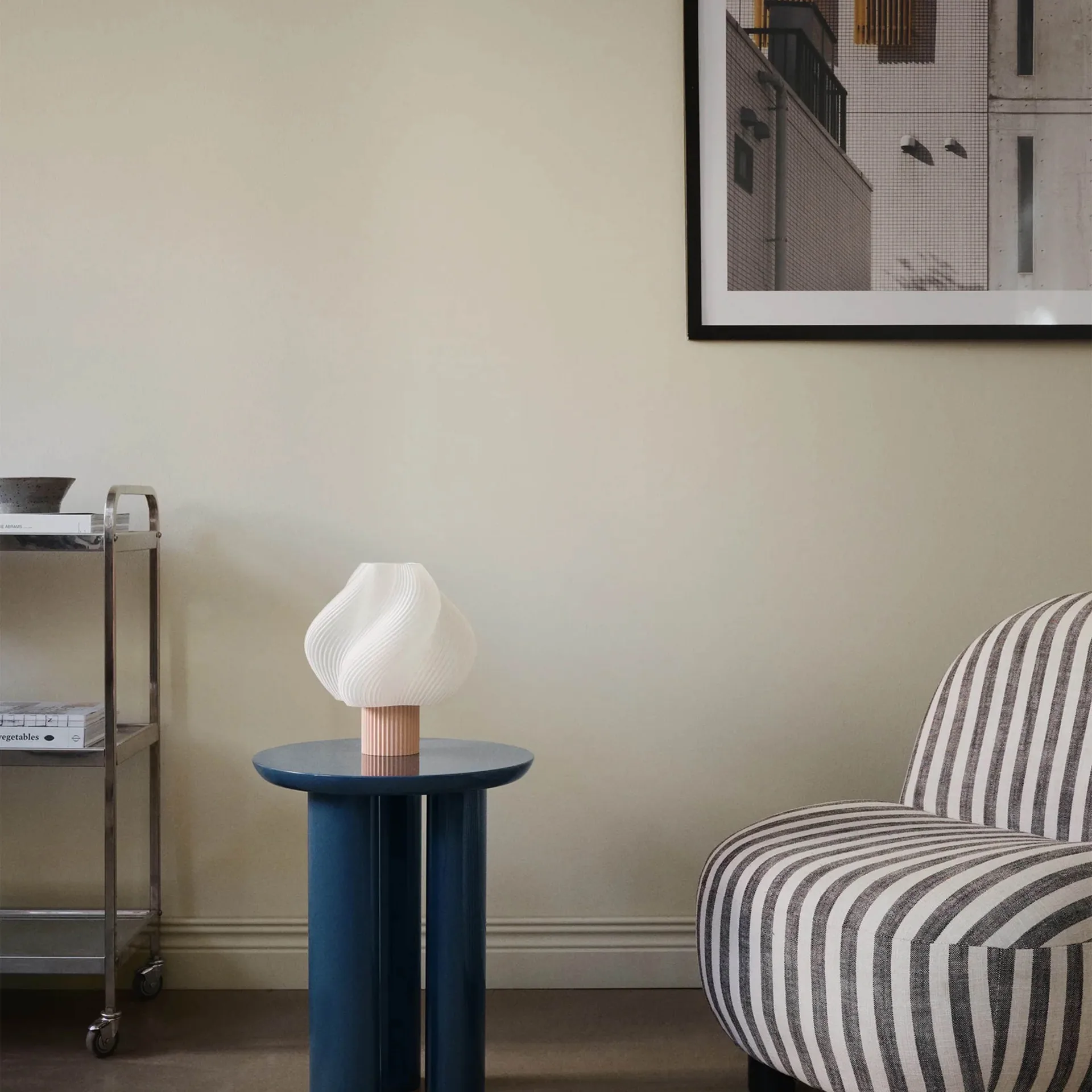 소프트 서브 테이블 조명, Wild strawberry, Regular, 26 cm Crème Atelier