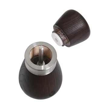 교토 향신료 그라인더 - Brown Glaze, Fsc Ash, 10 cm - Crushgrind