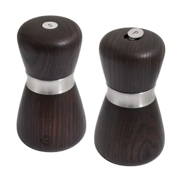 교토 향신료 그라인더 - Brown Glaze, Fsc Ash, 10 cm - Crushgrind