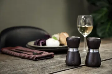 교토 향신료 그라인더 - Brown Glaze, Fsc Ash, 10 cm - Crushgrind