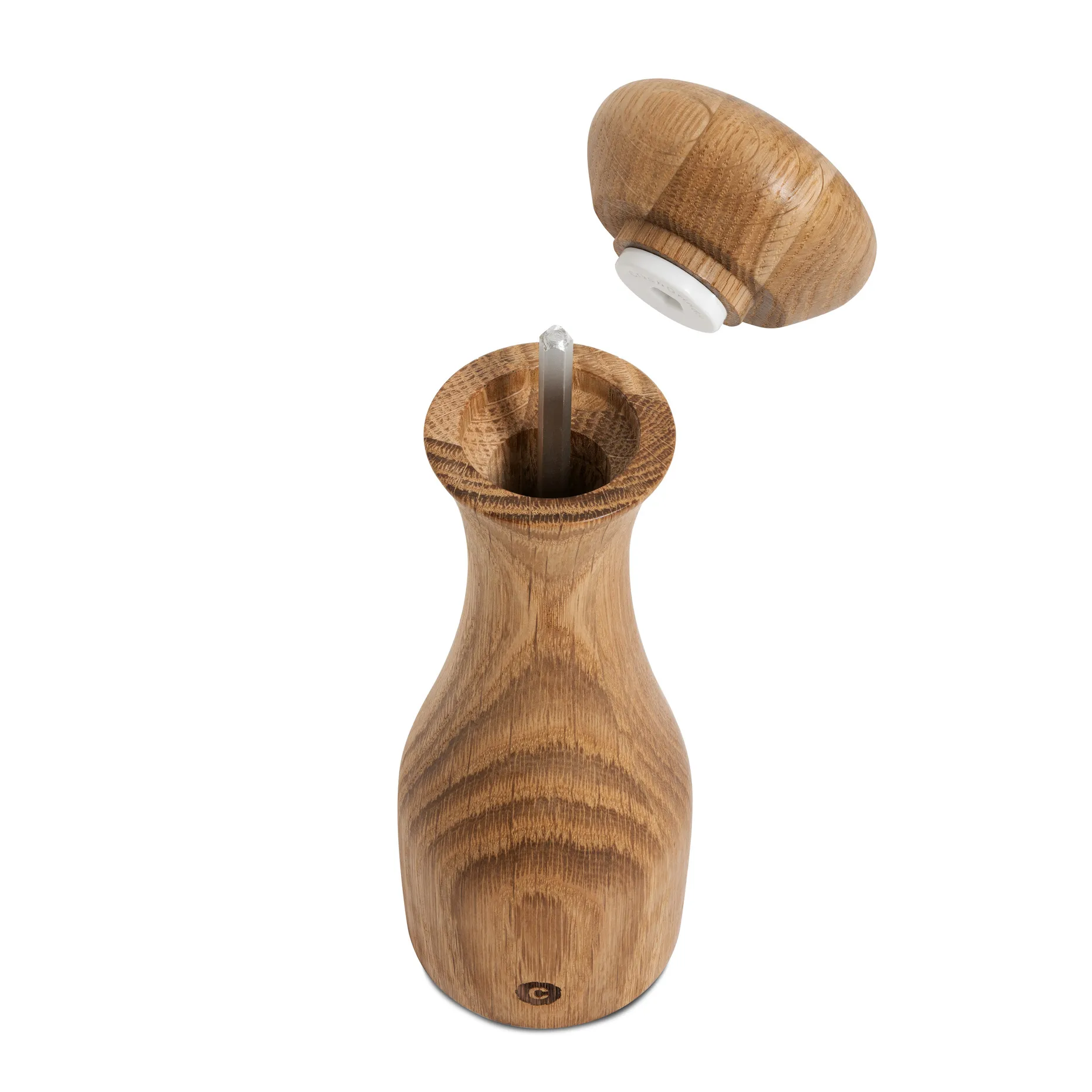 리옹 향신료 그라인더, Natural, Fsc Oak, 19 cm Crushgrind