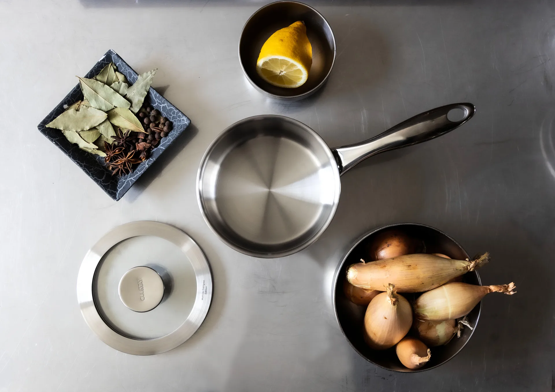 Culimat 소스팬 스테인리스 스틸, 2 L Culimat