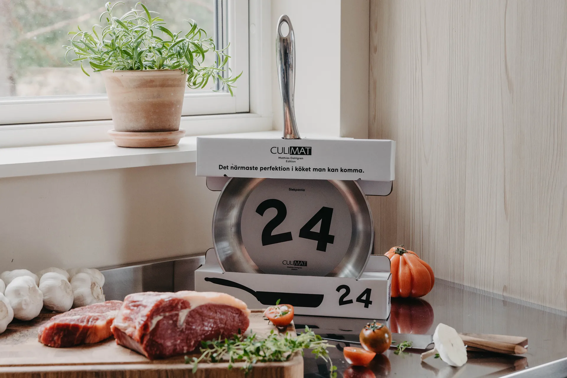 Culimat 프라이팬 5레이어 스테인레스 스틸, 24 cm Culimat