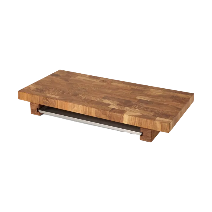 Culimat 도마 50x25 cm - Oak-Stainless Steel Tray - Culimat