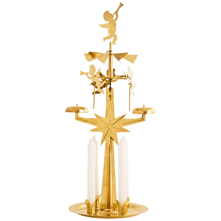 스웨디쉬 엔젤 차임벨 - Brass, 28 cm - Dala Industrier | 달라 인더스트리어
