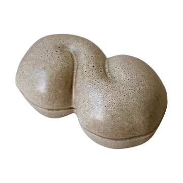 번 보울 & 덮개 11x18 cm - Beige - DBKD | 디비케이디