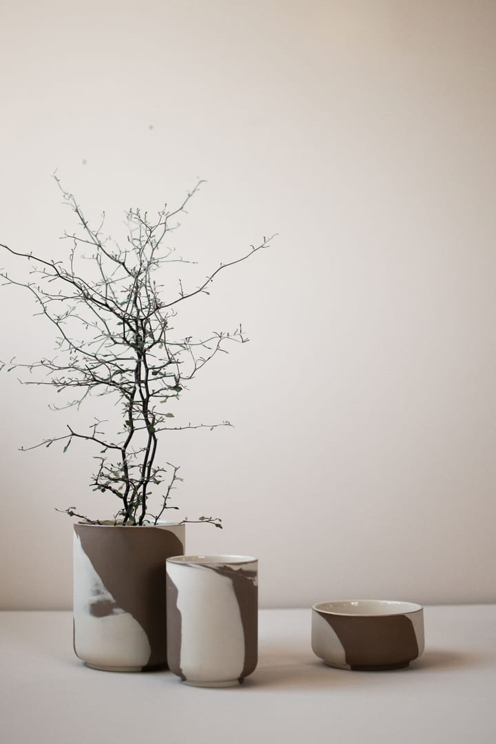 캄 보울 Ø12 cm, Brown-Beige DBKD | 디비케이디