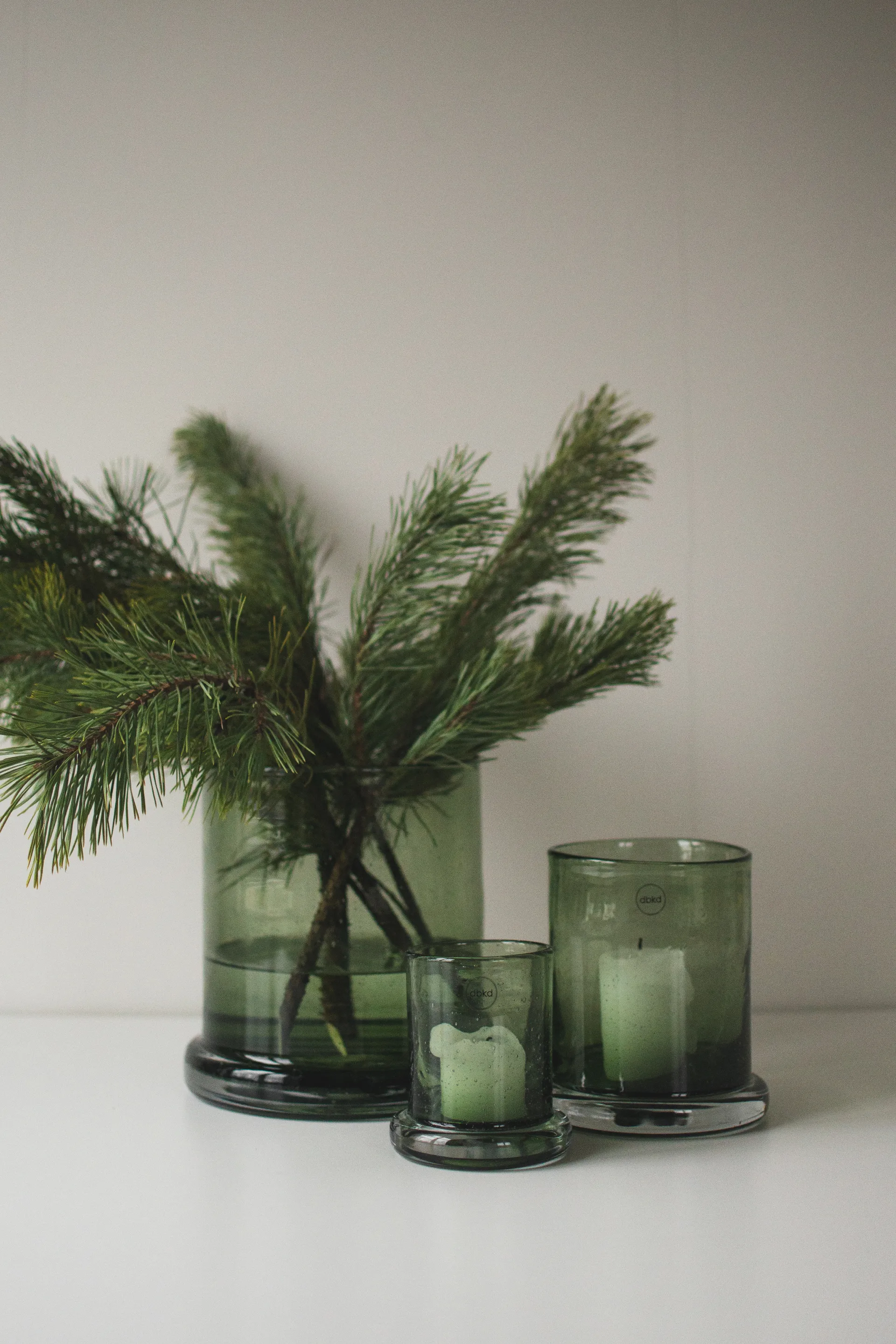 버블 티라이트 홀더 Ø14 cm, Green DBKD | 디비케이디