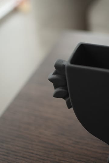 플랫 화병 16 cm - Black - DBKD | 디비케이디