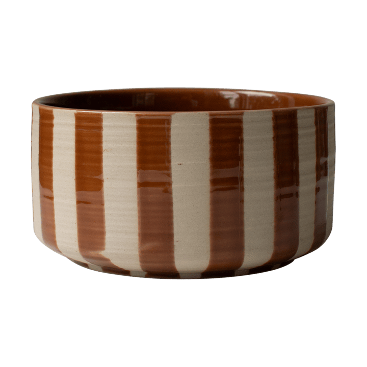 라인 장식 보울 Ø16 cm - Stripe nougat - DBKD | 디비케이디