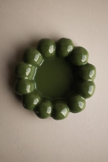 브라이트 캔들 트레이 Ø17 cm - Shiny green - DBKD | 디비케이디