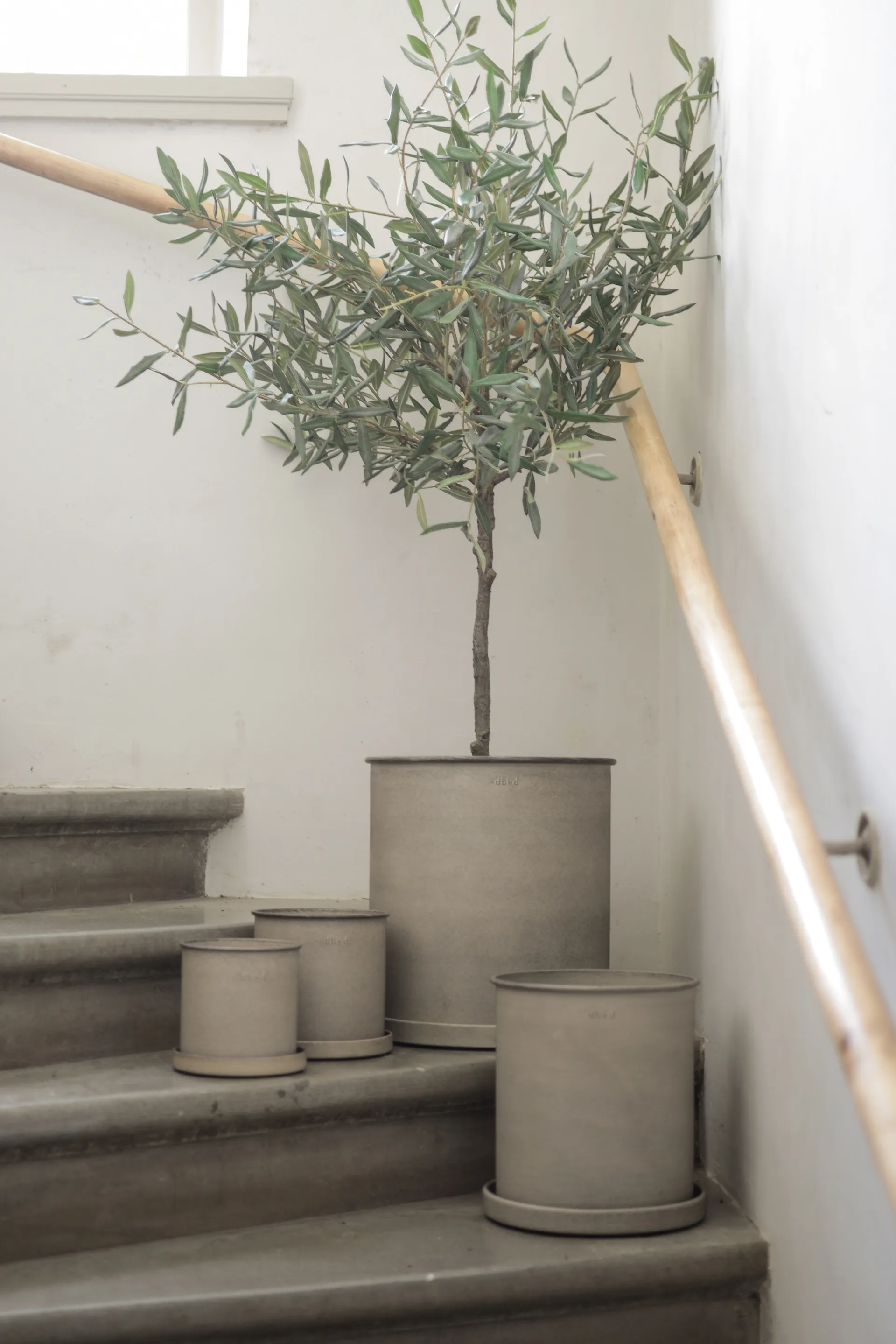 플랜트 팟 화분 2개 세트, Beige DBKD | 디비케이디