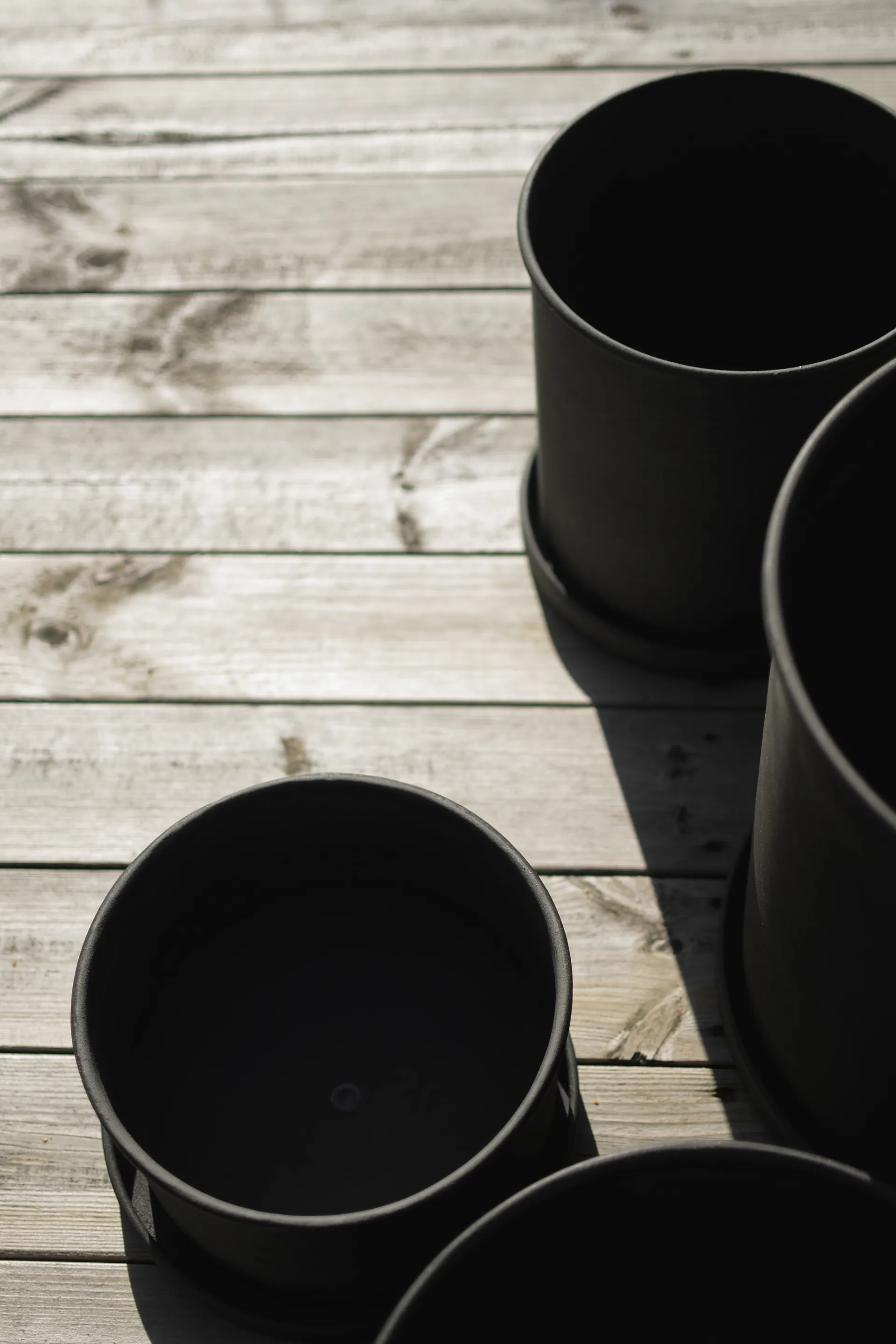 플랜트 팟 화분 2개 세트, Black DBKD | 디비케이디