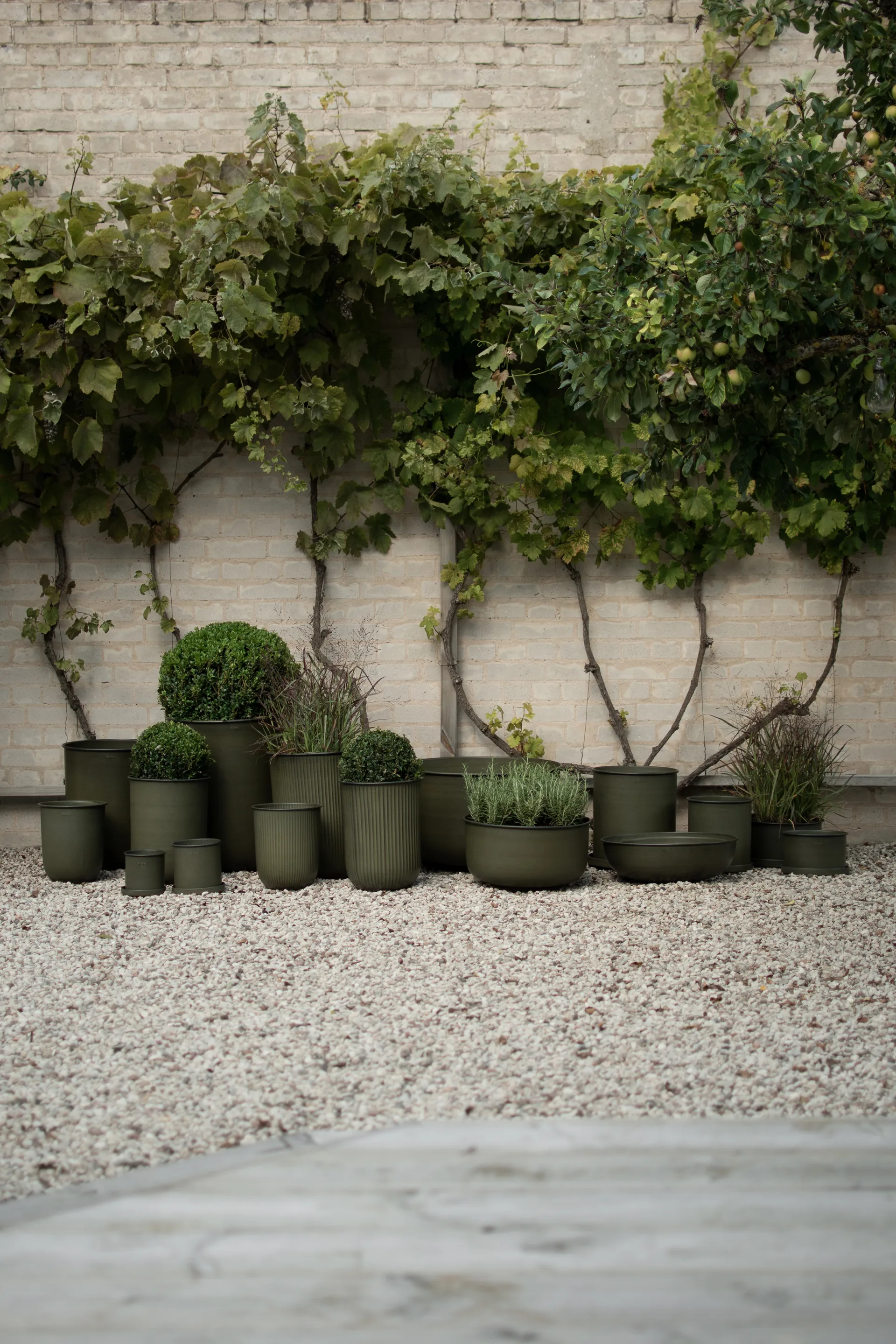 아웃 와이드 화분 2개 세트, Green DBKD | 디비케이디