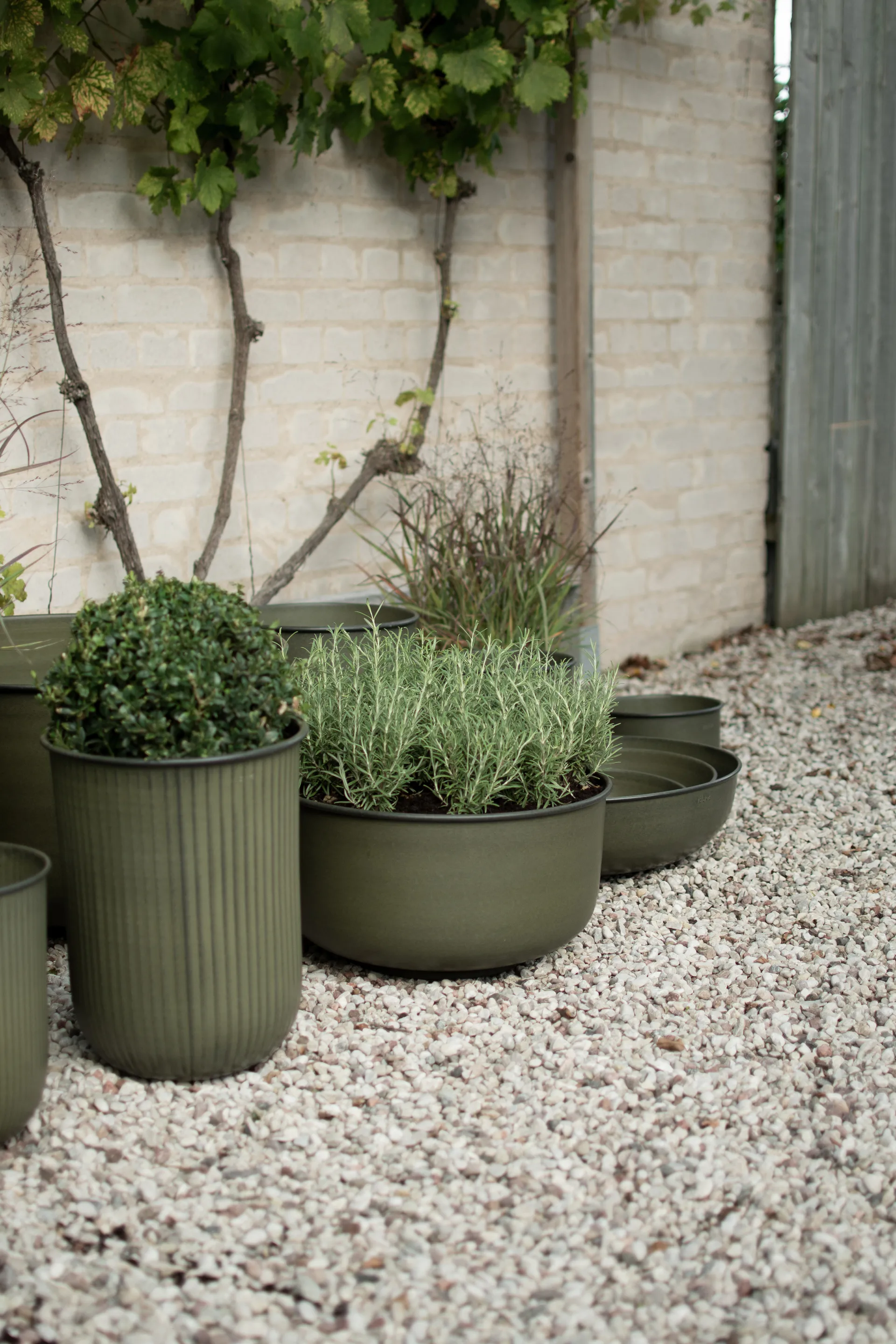 아웃 와이드 화분 2개 세트, Green DBKD | 디비케이디